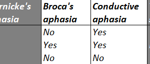 receptive aphasia classification
